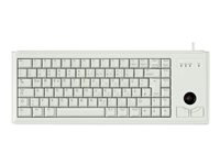 CHERRY Compact-Keyboard G84-4400 - Clavier - PS/2 - français - gris clair G84-4400LPBFR-0