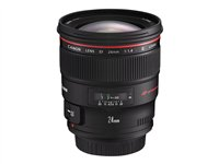 Canon EF - Objectif grand angle - 24 mm - f/1.4 L II USM - Canon EF - pour EOS 1000, 1D, 50, 500, 5D, 7D, Kiss F, Kiss X2, Kiss X3, Rebel T1i, Rebel XS, Rebel XSi 2750B005