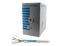 MCL - Câble en vrac - 305 m - F/UTP (ScTP) - CAT 5e - IEEE 802.5 - gris C5EPBTE/305