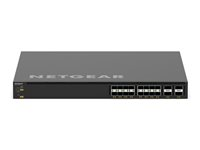 NETGEAR M4350-16V4C - Commutateur - C3 - Géré - 16 x 1/10/25 Gigabit SFP28 + 4 x 40/100 Gigabit QSFP28 - flux d'air de l'avant vers l'arrière - Montable sur rack VSM4320C-100NES