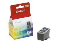 Canon CL-41 - 12 ml - à rendement élevé - couleur (cyan, magenta, jaune) - original - cartouche d'encre - pour PIXMA iP1800, iP1900, iP2500, iP2600, MP140, MP190, MP210, MP220, MP470, MX300, MX310 0617B001