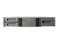 HPE StoreEver MSL2024 Ultrium 3000 - Bibliothèque de bandes - 36 To / 72 To - logements : 24 - LTO Ultrium (1.5 To / 3 To) x 1 - Ultrium 5 - nombre maximum de lecteurs : 2 - Canal à fibre optique - rack-montable - 2U - lecteur de codes barres, chiffrement - Top Value Lite M9A08A