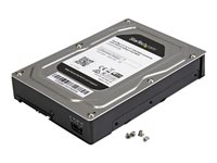 StarTech.com Boîtier adaptateur pour 2 disques durs SATA de 2,5" vers 3,5" avec RAID - Convertisseur HDD / SSD SATA III 6 Gb/s - Baie de disques - 2 Baies (SATA) 35SAT225S3R