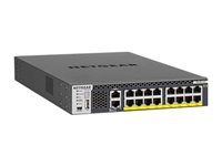 NETGEAR M4300-16X - Commutateur - C3 - Géré - 16 x 100/1000/2.5G/5G/10GBase-T (PoE+) - Montable sur rack - PoE+ (500 W) XSM4316PB-100NES