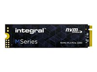 Integral M Series - SSD - 512 Go - interne - M.2 2280 - PCIe 3.1 x4 (NVMe) INSSD512GM280NM1