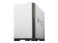 Synology Disk Station DS220j - Serveur NAS - 2 Baies - SATA 6Gb/s - RAID RAID 0, 1, JBOD - RAM 512 Mo - Gigabit Ethernet - iSCSI support DS220J