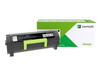 Lexmark 602XE - À rendement extrêmement élevé - noir - original - cartouche de toner Entreprise Lexmark - pour Lexmark MX510de, MX511de, MX511dhe, MX511dte, MX611de, MX611dhe 60F2X0E