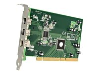 StarTech.com Carte adaptateur 3 ports PCI 1394b FireWire avec kit d’edition video numerique - Adaptateur FireWire - PCI 64 - Firewire, FireWire 800 - 3 ports PCI1394B_3