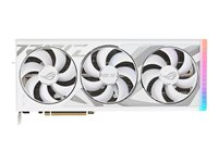 ASUS ROG Strix GeForce RTX 4080 SUPER 16GB - White Edition - carte graphique - NVIDIA GeForce RTX 4080 SUPER - 16 Go GDDR6X - PCIe 4.0 - 2 x HDMI, 3 x DisplayPort - blanc - boîte 90YV0KB3-M0NA00