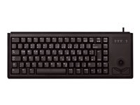 CHERRY Compact-Keyboard G84-4400 - Clavier - USB - anglais - noir G84-4400LUBEU-2