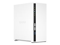 QNAP TS-233 - Serveur NAS - 2 Baies - SATA 6Gb/s - RAID RAID 0, 1, JBOD - RAM 2 Go - Gigabit Ethernet - iSCSI support TS-233