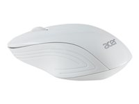 Acer - Souris - optique - 6 boutons - sans fil - 2.4 GHz - récepteur sans fil USB - blanc lunaire - pour Aspire 3, Aspire C 22, ConceptD 3 Pro, Extensa 15, Nitro 5, Predator Helios 300, Swift 3 NP.MCE1A.007