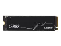 Kingston KC3000 - SSD - 4096 Go - interne - M.2 2280 - PCIe 4.0 (NVMe) - pour Intel Next Unit of Computing 12 Pro Kit - NUC12WSKi5 SKC3000D/4096G