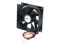 StarTech.com Ventilateur PC silencieux à double roulement à billes - Alimentation TX3 - 92 mm - 1x Molex TX3 femelle - Kit de ventilation pour ordinateur - 92 mm FAN9X25TX3L