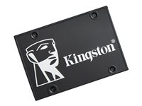 Kingston KC600 - SSD - chiffré - 2 To - interne - 2.5" - SATA 6Gb/s - 256-bit AES-XTS - Self-Encrypting Drive (SED), TCG Opal Encryption SKC600/2048G