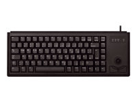 CHERRY Compact-Keyboard G84-4400 - Clavier - USB - français - noir G84-4400LUBFR-2