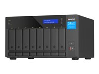 QNAP TVS-H874 - Serveur NAS - 8 Baies - SATA 6Gb/s - RAID RAID 0, 1, 5, 6, 10, 50, 60, RAID TP, TM - RAM 64 Go - 2.5 Gigabit Ethernet / 10 Gigabit Ethernet - iSCSI support TVS-H874X-I9-64G