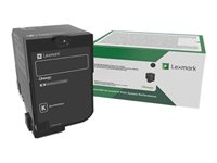 Lexmark - À rendement élevé - noir - original - cartouche de toner LCCP, LRP - pour Lexmark CS720de, CS720dte, CS725de, CS725dte 74C2HK0