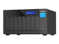 QNAP TVS-H874 - Serveur NAS - 8 Baies - SATA 6Gb/s - RAID RAID 0, 1, 5, 6, 10, 50, JBOD, 60, RAID TP, TM - RAM 32 Go - 2.5 Gigabit Ethernet - iSCSI support TVS-H874-I7-32G