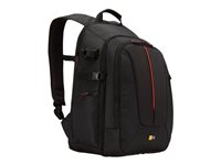 Case Logic SLR - Sac à dos pour appareil photo numérique avec lentilles - nylon - noir DCB309K