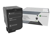 Lexmark - À rendement élevé - noir - original - cartouche de toner LCCP - pour Lexmark CS720de, CS720dte, CS725de, CS725dte 74C0H10