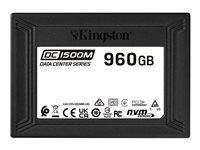 Kingston Data Center DC1500M - SSD - 960 Go - interne - 2.5" - U.2 PCIe 3.0 x4 (NVMe) SEDC1500M/960G