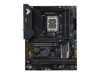 ASUS TUF GAMING B660-PLUS WIFI D4 - Carte-mère - ATX - Socket LGA1700 - B660 Chipset - USB 3.2 Gen 1, USB 3.2 Gen 2, USB-C 3.2 Gen2, USB-C 3.2 Gen 2x2 - 2.5 Gigabit LAN, Wi-Fi 6, Bluetooth - carte graphique embarquée (unité centrale requise) - audio HD (8 canaux) 90MB1920-M1EAY0